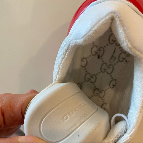 Gucci Rhyton Web Sneakers - Picture 13 of 15